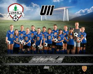 U11 Girls McDonald's Blue